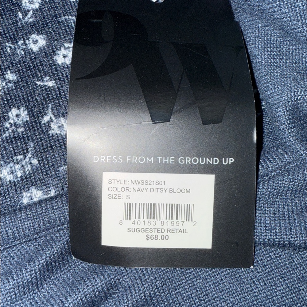 Nine West Navy Sleepwear Tank Top - Size Small Petite - Picture 7 of 8
